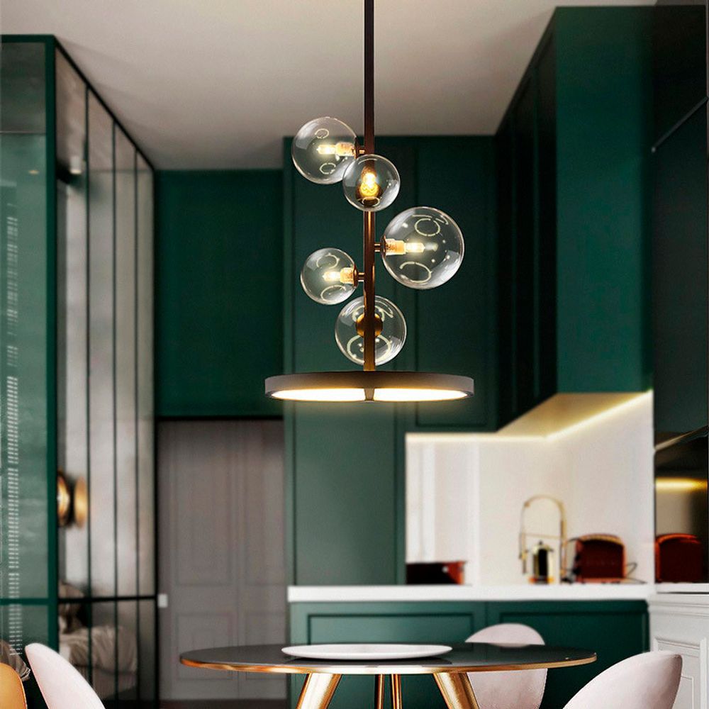 Подвесной Светильник Iona B D28 Black By Imperiumloft