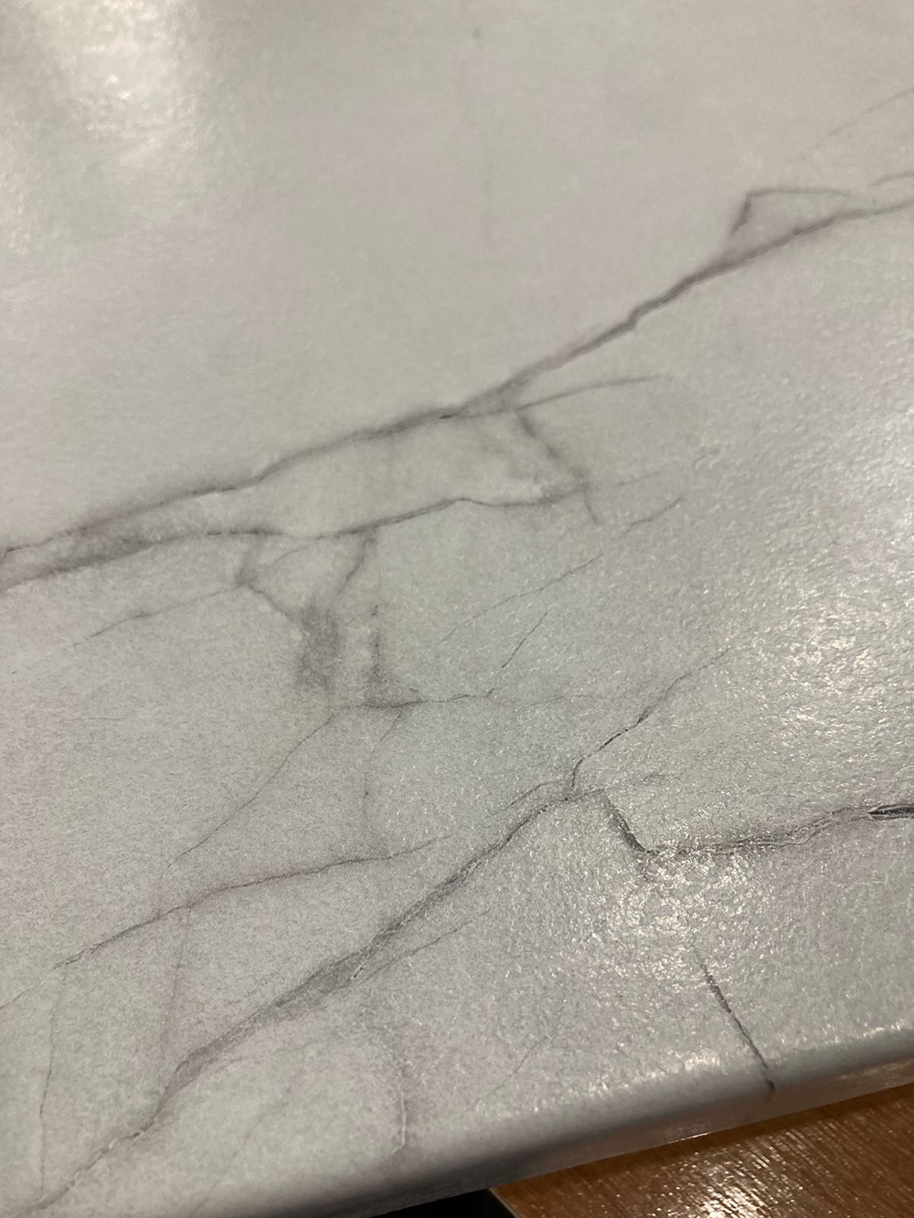 Столешница Жемчужный перито 1 кат 3050*600*40 \2085\