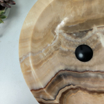 Раковина из оникса Bowl Yellow BO-64398 40*40*15 0196
