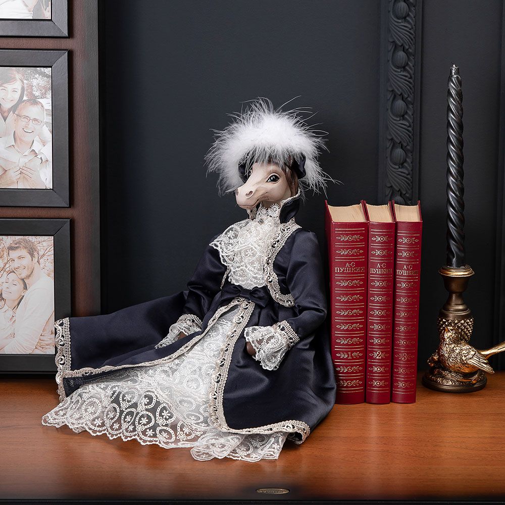 Кукла интерьерная коллекционная Лошадь Каролина