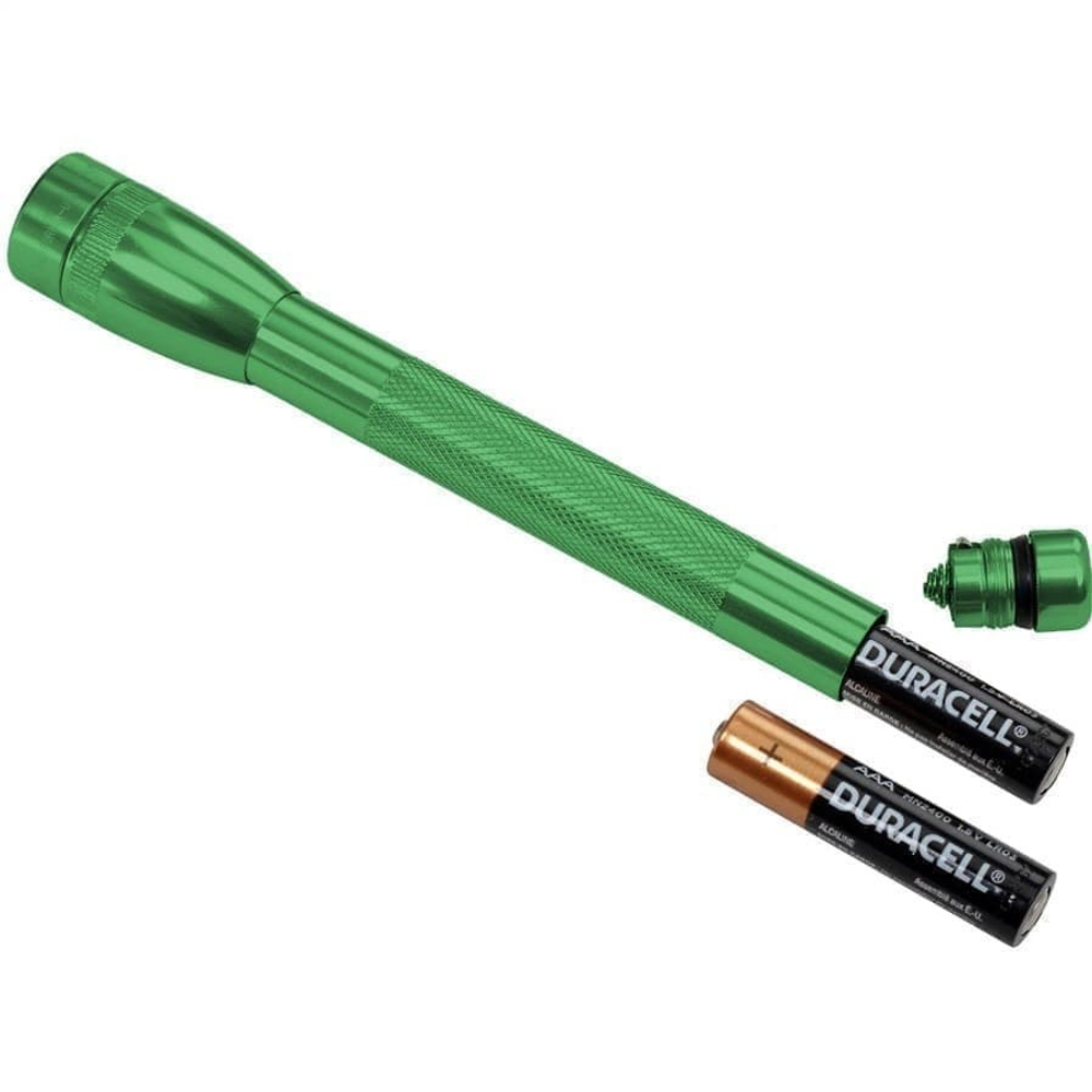 Фонарь MagLite (МагЛайт) темно-зеленый в подарочной упаковке (m3a392e)