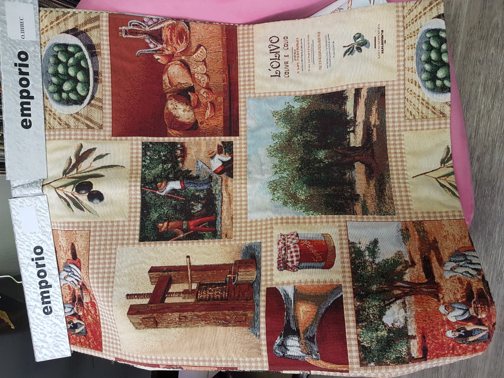 Жаккард Emporio Olives (Эмпорио Олив)