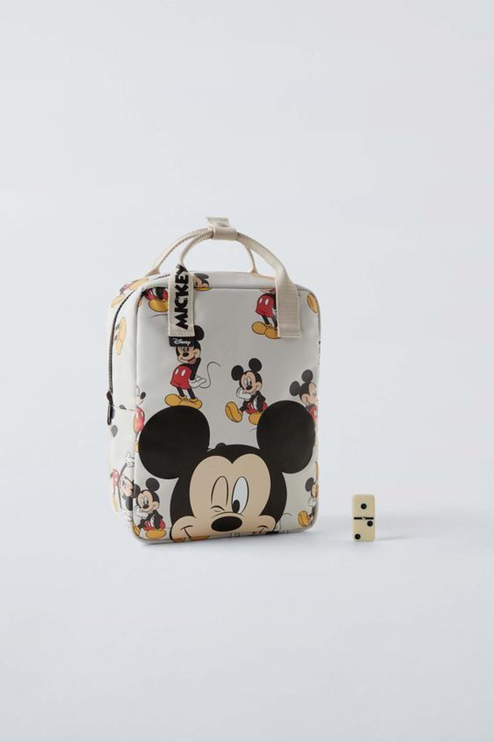 ZARA РЮКЗАК С МИККИ МАУСОМ © DISNEY, КРЕМОВЫЙ