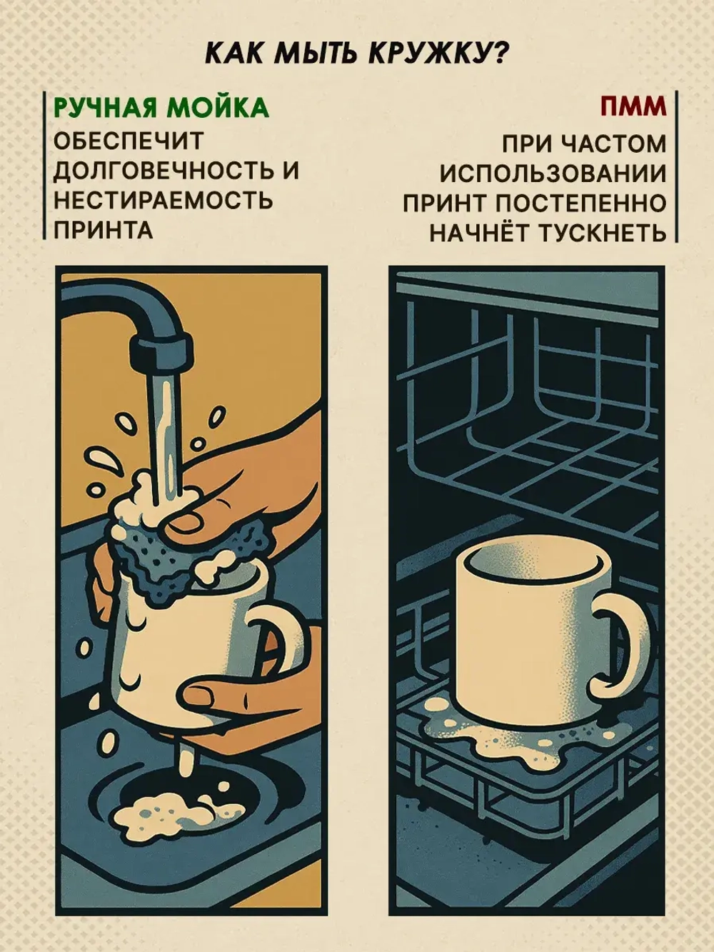 Кружка с Вашим фото, надписью или принтом на заказ