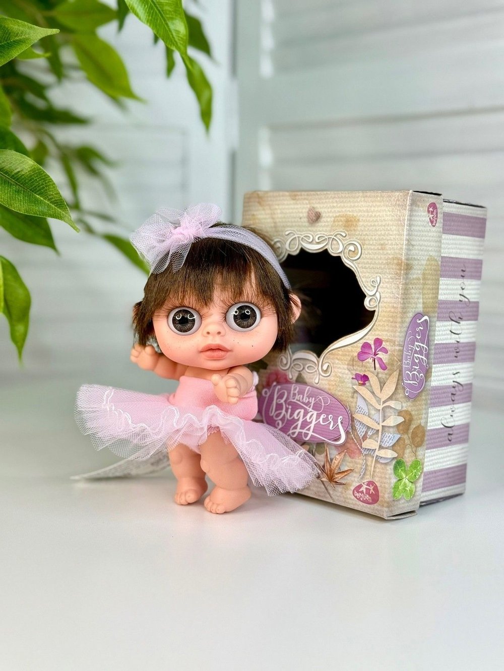 Пупс BERJUAN виниловый 14см BIGGERS (24106)
