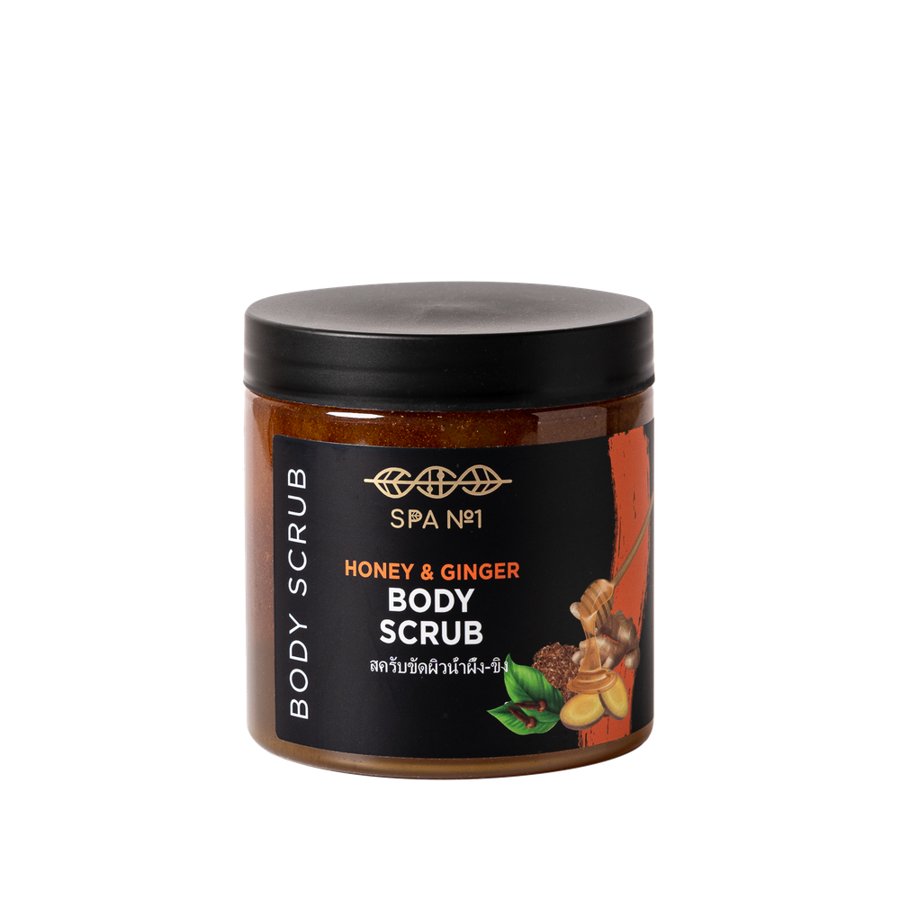 Скраб для тела медово-имбирный  SPA№1   500 мл