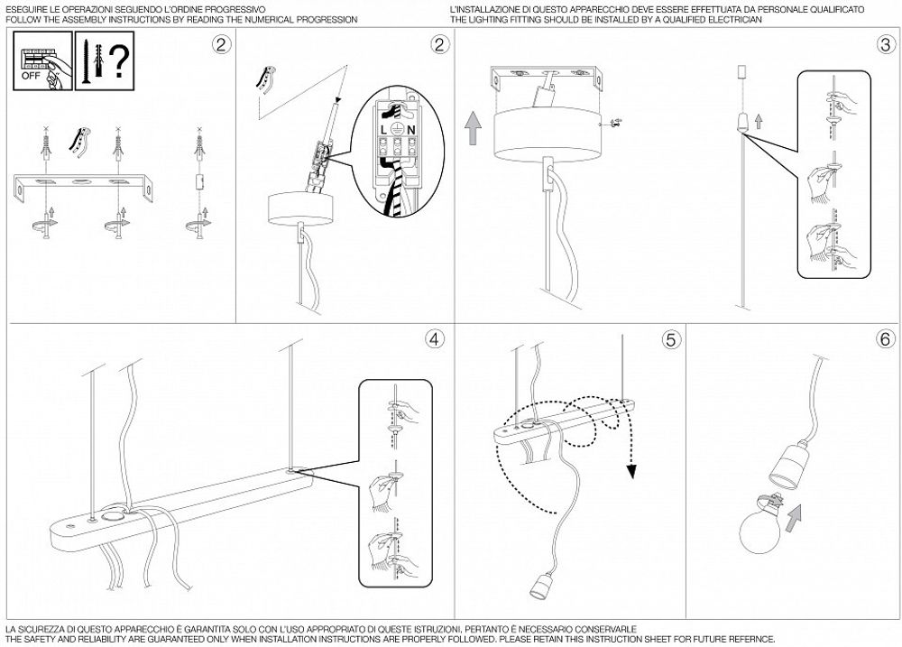 Подвесной светильник Ideal Lux Electric ELECTRIC SP4