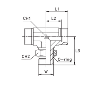 Штуцер FRTH DS16 UNF 7/8 (корпус)