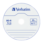 Оптический диск Verbatim BD-R SL 25GB 6X HardCoat, Jewel Case, 5 шт