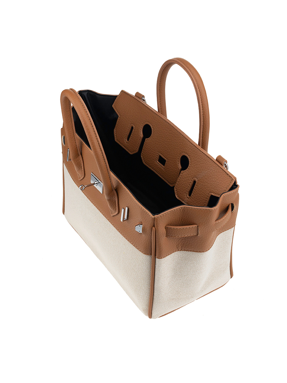 18404/25 Сумка жен., иск.кожа + текстиль