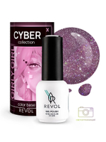 REVOL Гель-лак "Cyber" № 04 Girly girl (Светоотражающий), 10мл