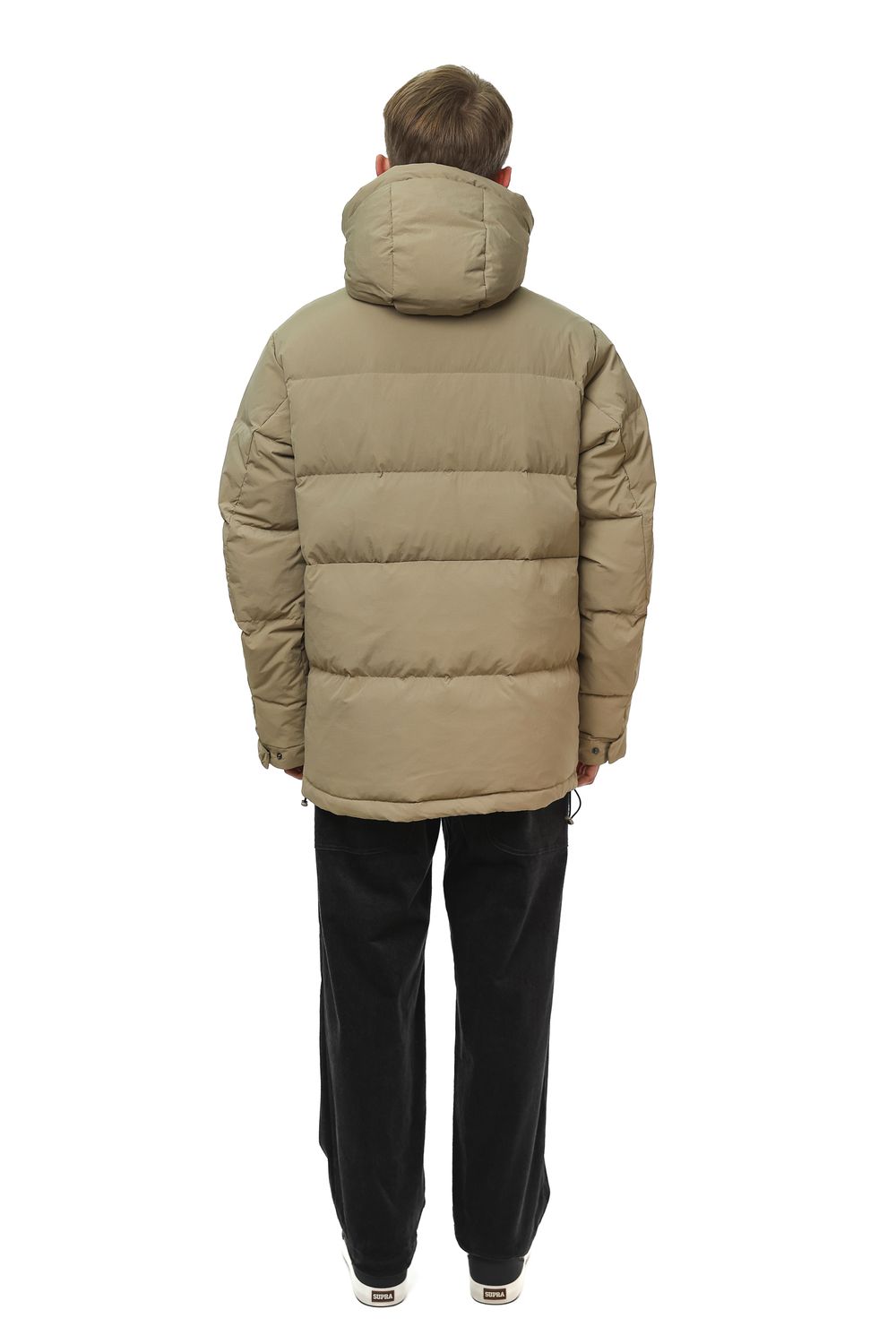 Пуховик Ymkashix HTF Logo песочный