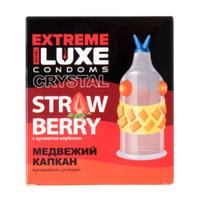 Презерватив LUXE EXTEME Медвежий капкан (аромат Клубники)