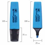 Текстовыделитель STAFF "EVERYDAY HL-638", ГОЛУБОЙ, линия 1-5 мм, 151642