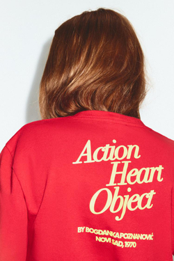 ZARA ФУТБОЛКА BOGDANKA POZNANOVIĆ ©2026, КРАСНЫЙ