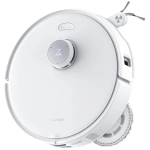 Робот-пылесос Roborock Qrevo CurvС White, со станцией самоочистки