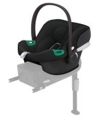 Коляска 3 в 1 Cybex Priam IV Chrome Brown complete и автокресло Aton B2 i-Size Volcano Black Cozy Beige