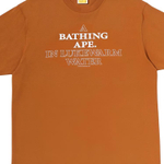 A Bathing Ape Bathing Ape Ss26 Футболка Cotton Regular Sleeve 0zxtem330101q коричневый