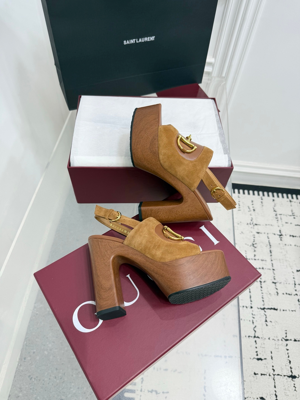 Gucci Horsebit Platform Sandal