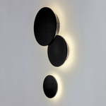 379137 Светильник PIATTO 1x6W LED 600LM G ЧЕРНЫЙ 3000K IP65