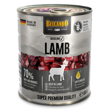 Консервы Belcando Rich in Lamb для взрослых собак ягненок 800 г