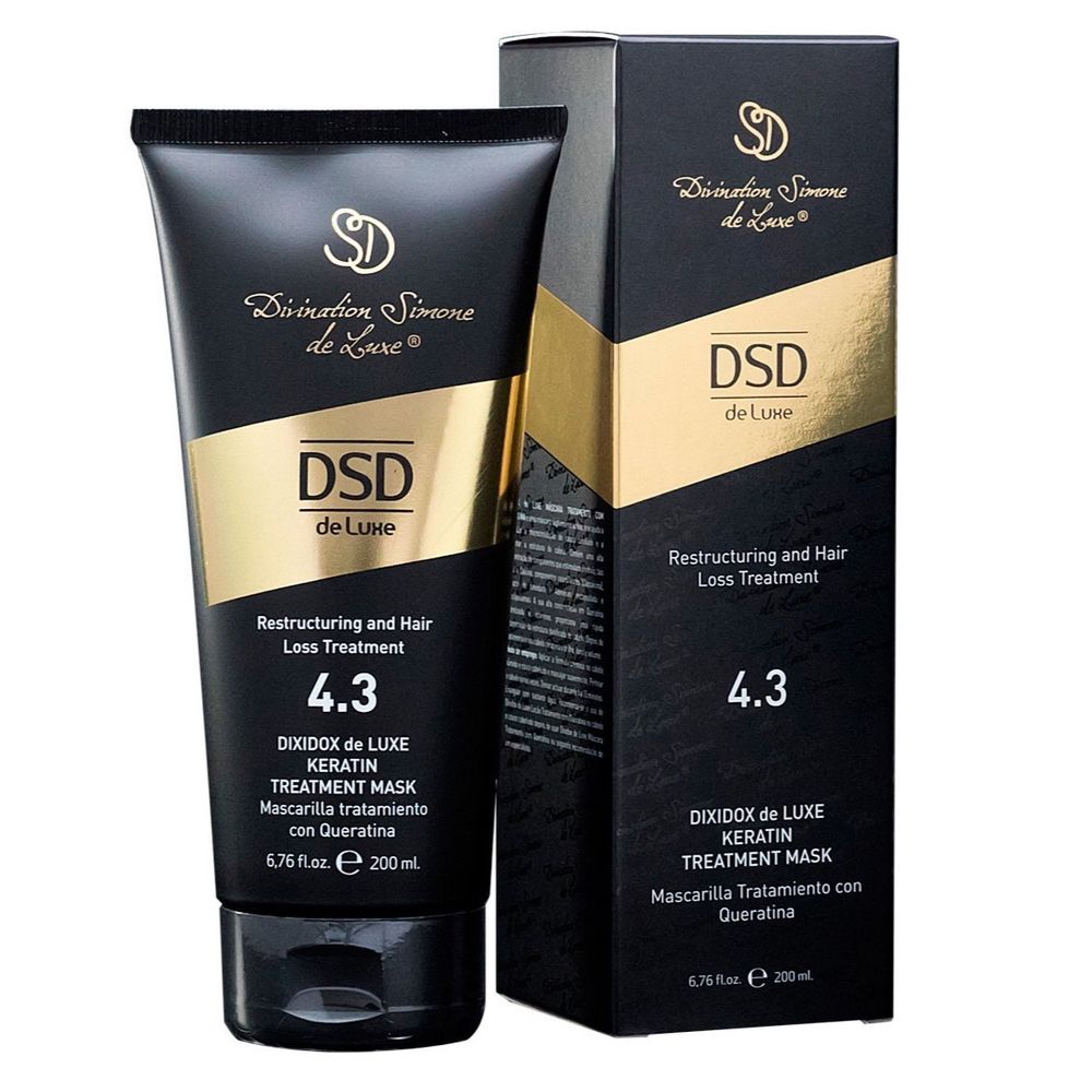 DSD 4.3. Восстанавливающая маска с кератином Диксидокс Де Люкс Dixidox de Luxe keratin treatment mask 500 мл