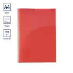 Папка-уголок (2 кармана) A4 180 мкм, 20 шт, черный new EC21230001, Expert Complete