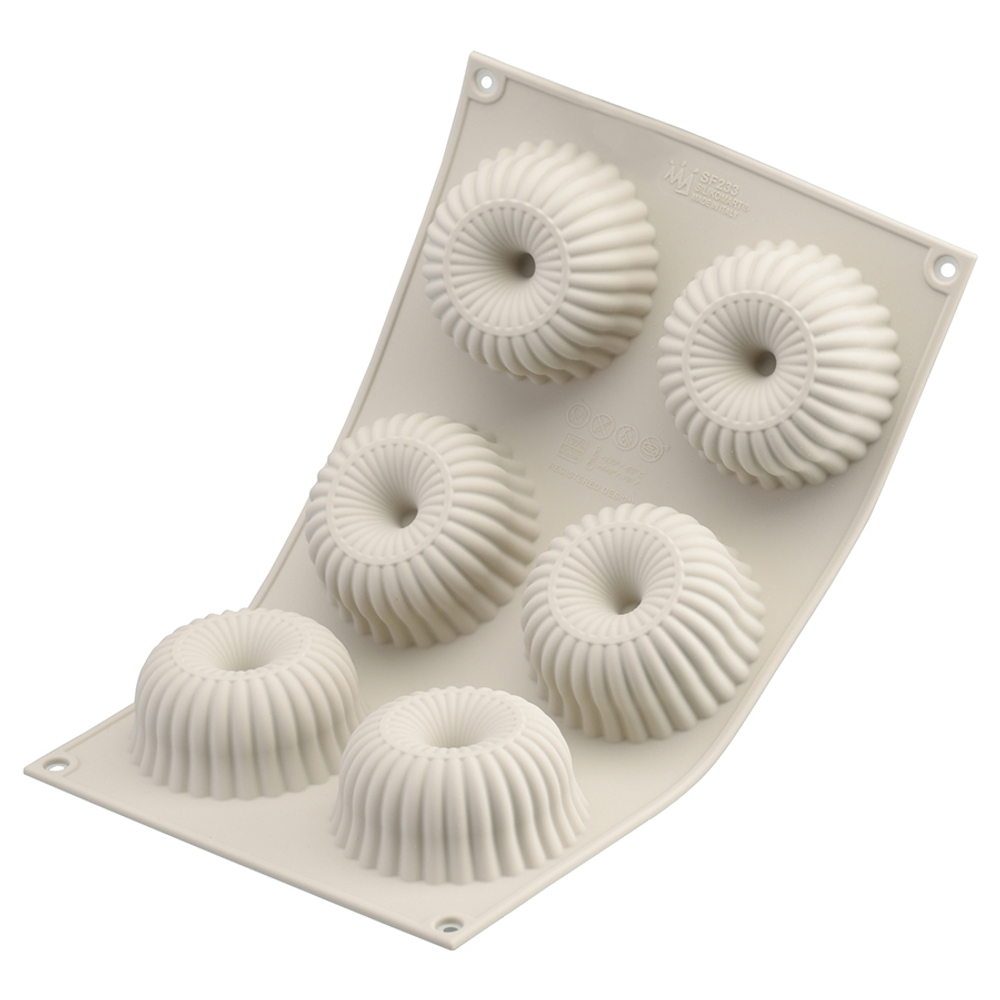 Форма для приготовления пирожных mini raggio 18 х 33,6 см силиконовая