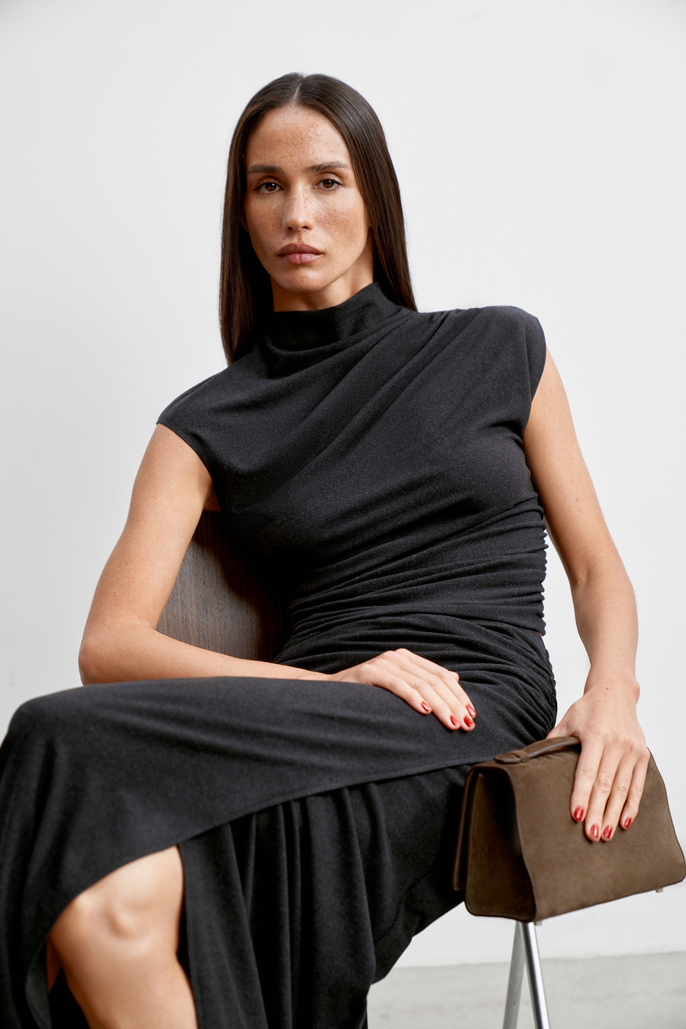 Блуза NAOMI, антрацит