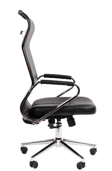 Офисное кресло Chairman 702 Россия экопремиум чёрный