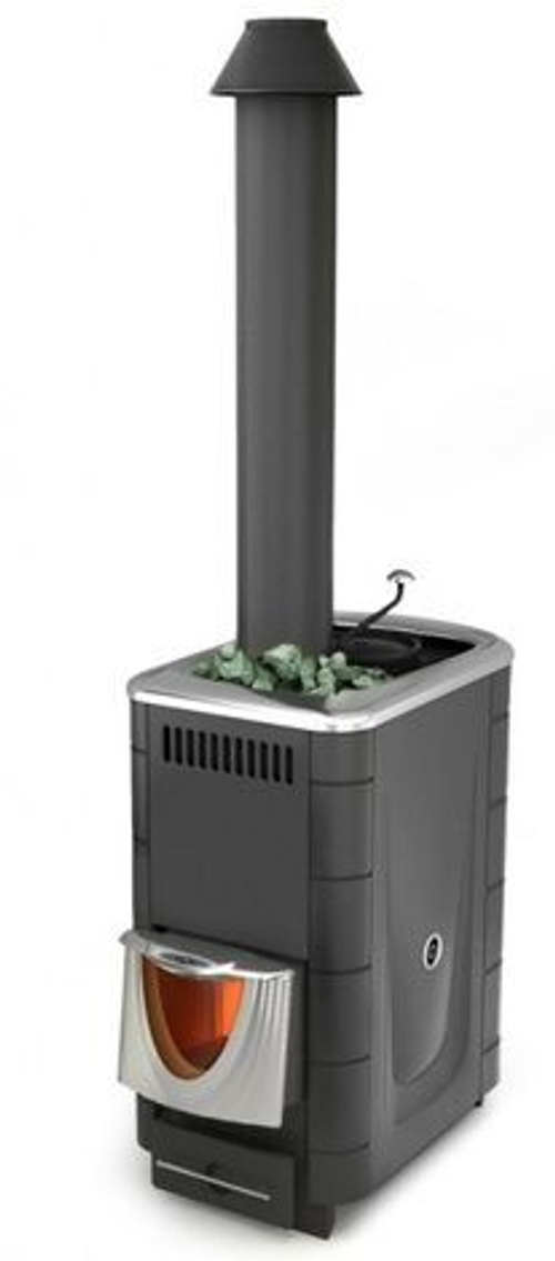 Дровяная печь-каменка TMF Скоропарка 2017 Inox ДНС КТК Б антрацит