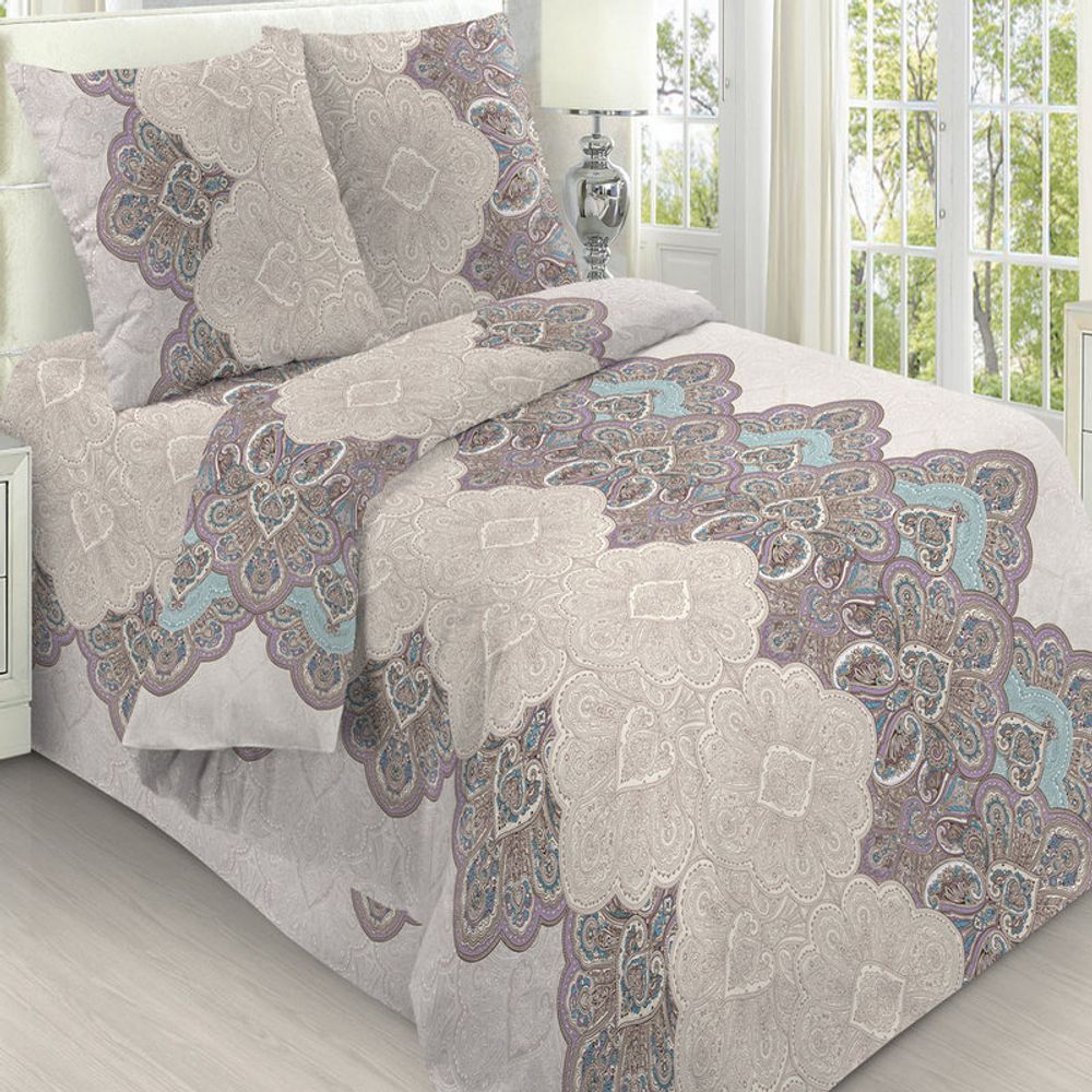 Комплект постельного белья "П37. 1890 вид 2", бязь, 100% хлопок. Комплект постельного белья "П37. 1890 вид 2", бязь, 100% хлопок.