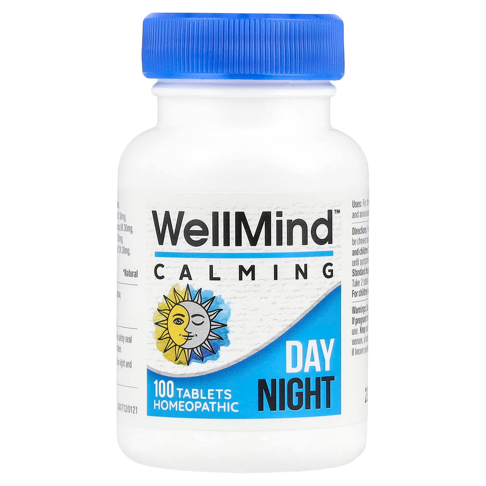MediNatura, WellMind Calming Tablets, для снятия напряжения, 100 таблеток
