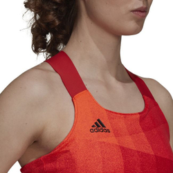 Женский топ теннисный Adidas Y-Tank TK PB HR W - красный