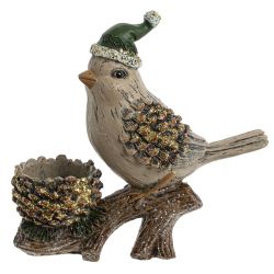 GAEM Фигурка декоративная "Птичка", L16 W6,5 H15 см, 2в.