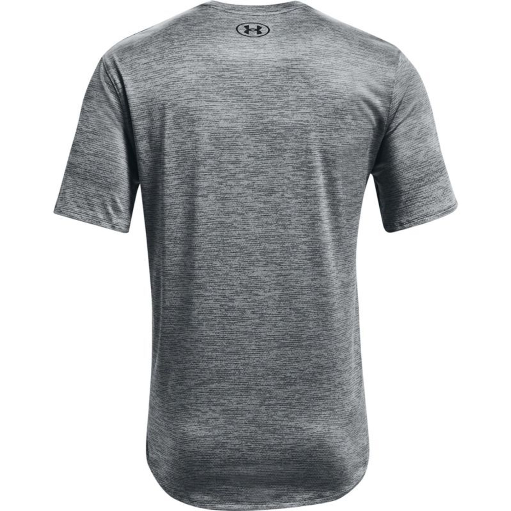 Мужская теннисная футболка Under Armour Men's Training Vent 2.0 Short Sleeve - pitch gray/black