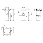 Колонна для раковин Ideal Standard IS i.life A T471201