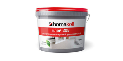 Клей для напольных покрытий Homakoll 208 4 кг