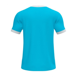 Мужская теннисная футболка Joma Open III Short Sleeve T-Shirt M - Бирюзовый
