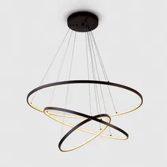 Подвесной светильник LED4U L5053-80-60-40 BR