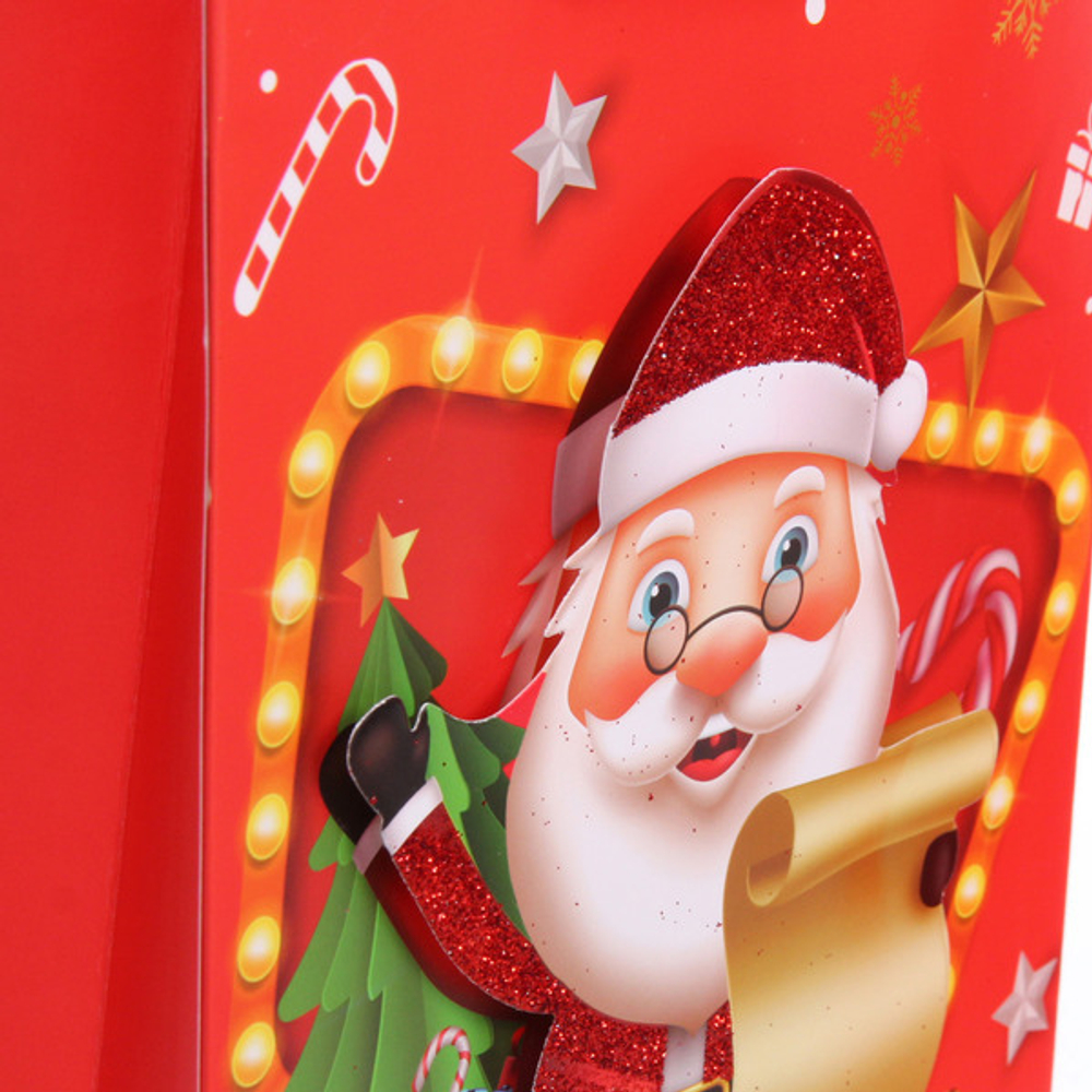 Пакет подарочный «Сказочный Дедушка» 18*24*8,5 см