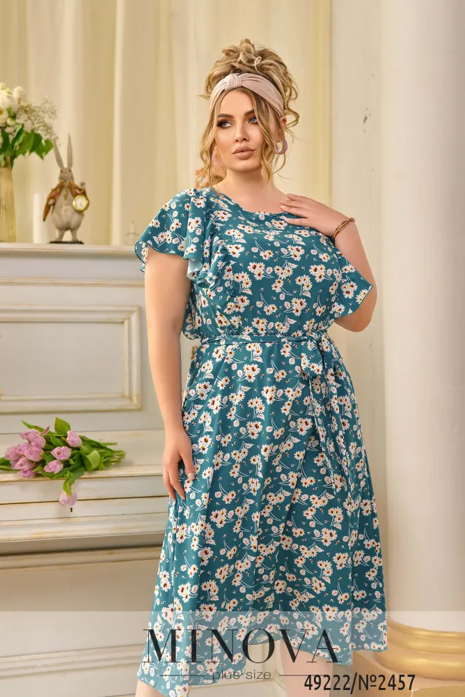 Платье 2457-морская волна Minova