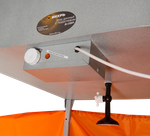 Душ дачный Д-135-П (135л) с подогревом Вихрь