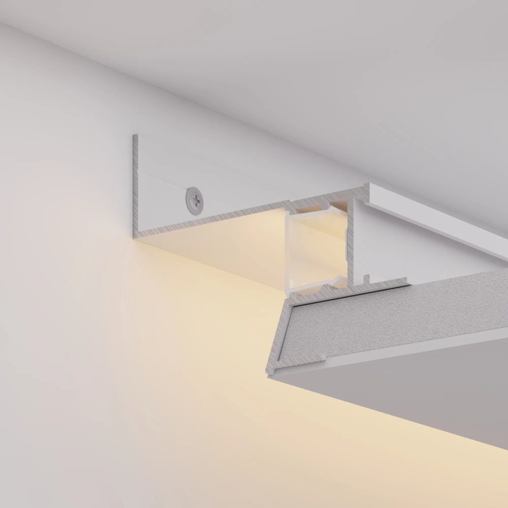 Профиль СEIL-S18-SHADOW-SIDE-3000 WHITE (Arlight, Алюминий) 050501