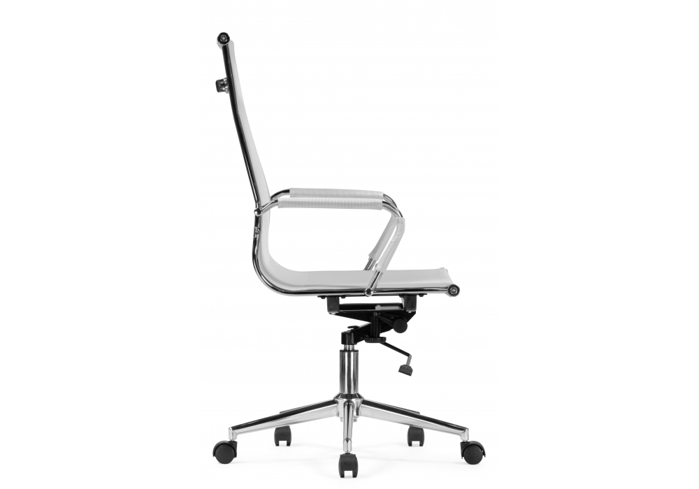 Офисное кресло Woodville Reus белая сетка, хром