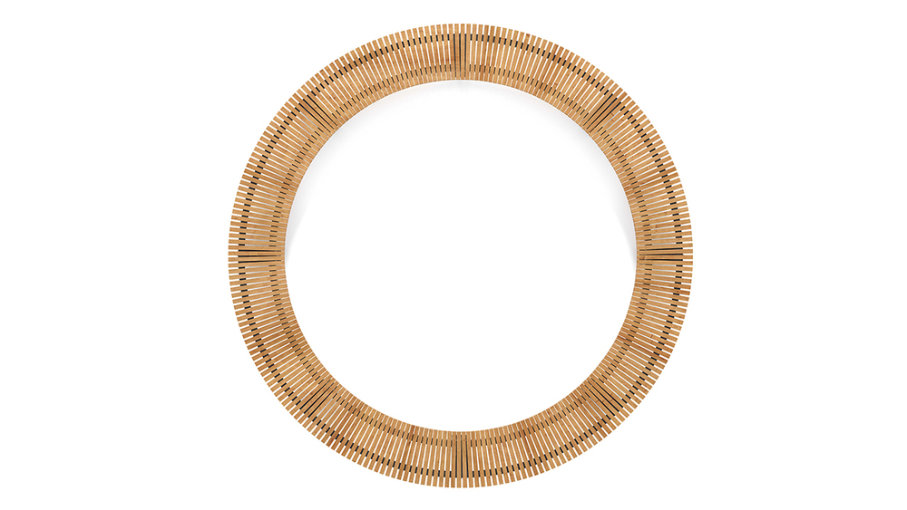 Скамейка радиальная SK00073