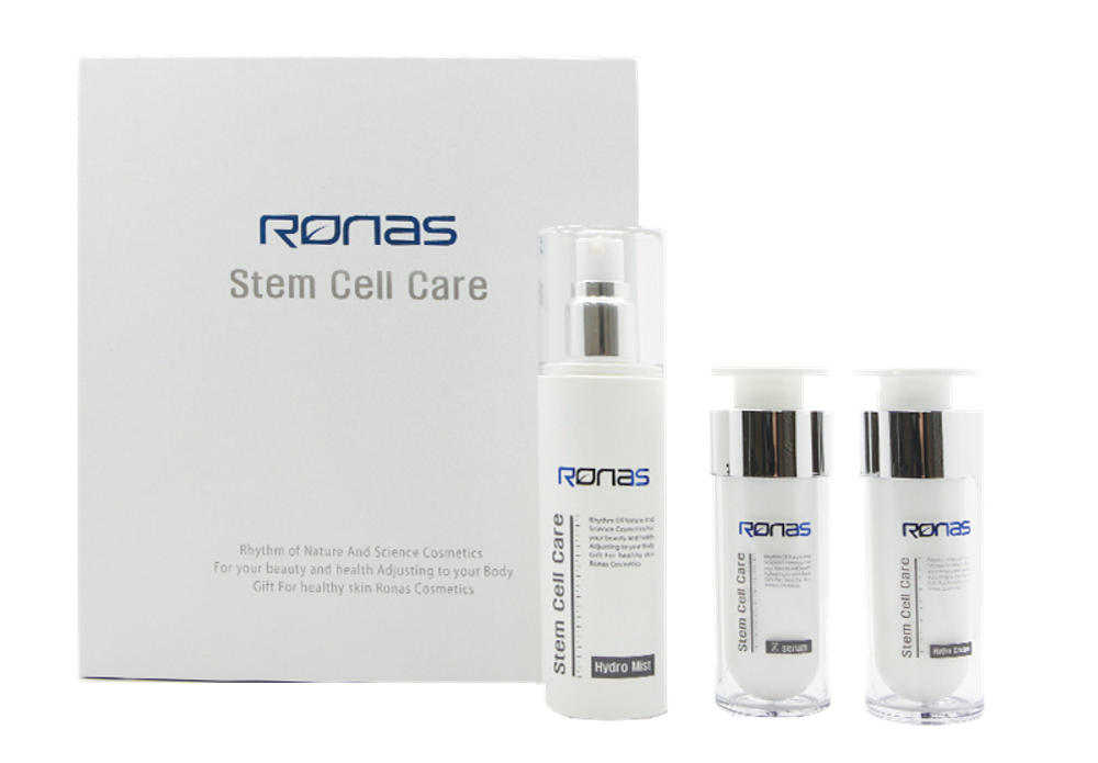 Ronas Набор со стволовыми клетками -мист, сыворотка, крем - Stem cell Home Care Set