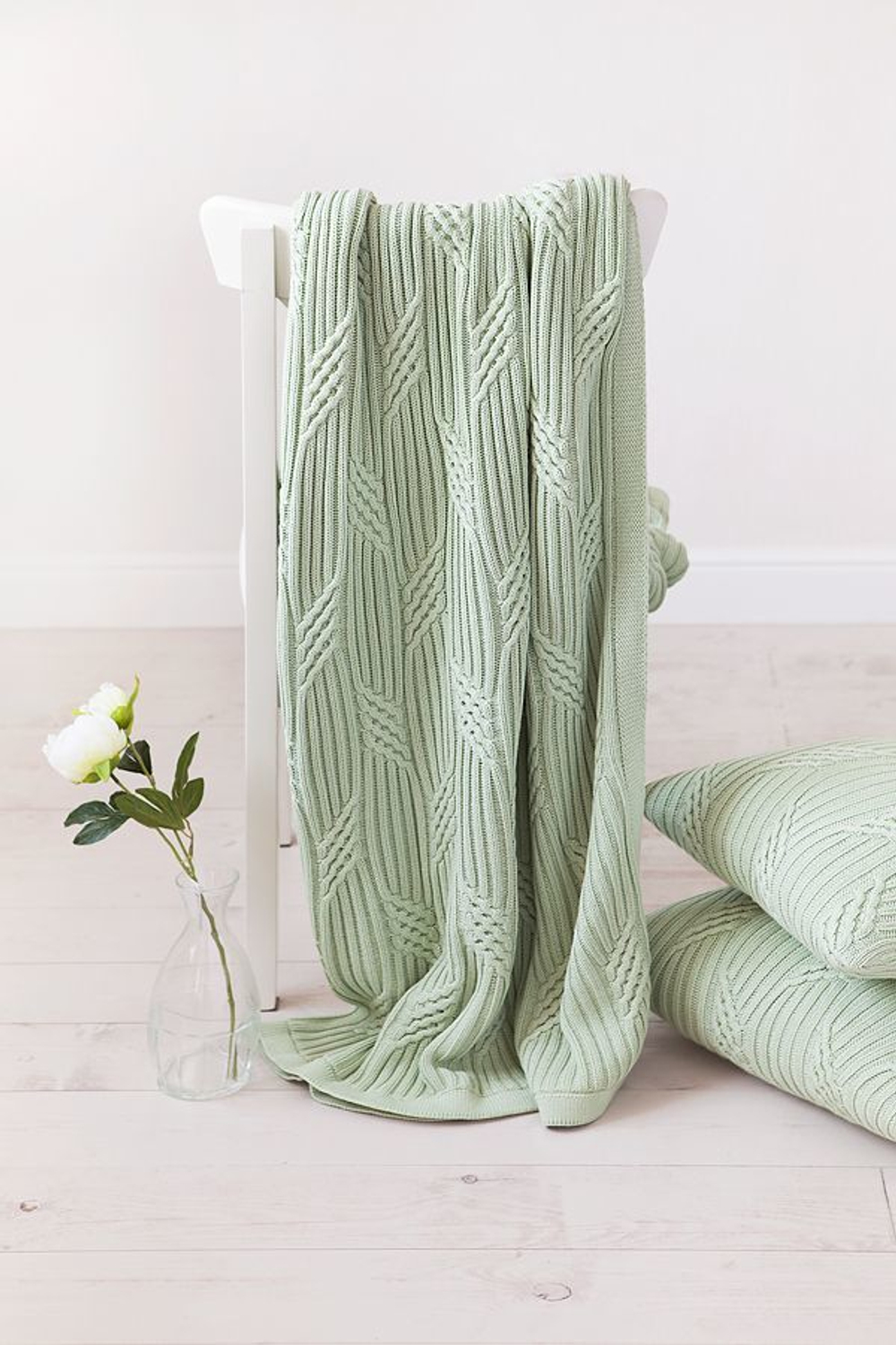 Плед 150х200 Luxberry Lux 12 зеленое яблоко Португалия