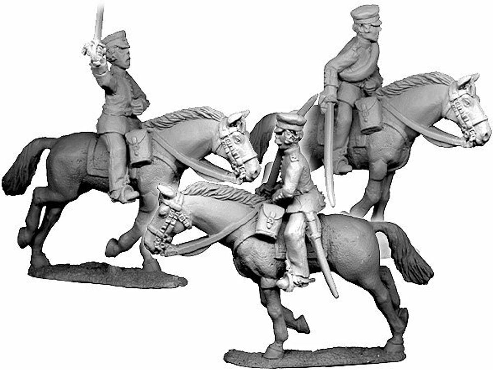NSPA004  Prussian Line Infantry Mounted Officers