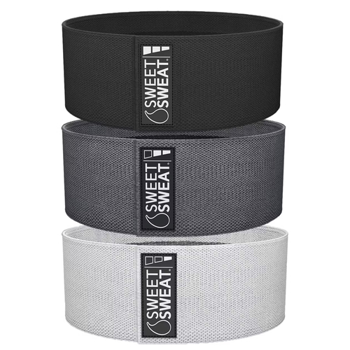 Sports Research, Sweet Sweat®, набедренные повязки, серые, 3 шт.